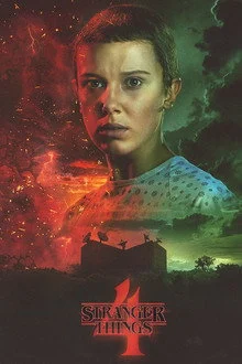Poster for Stranger Things, Season 4